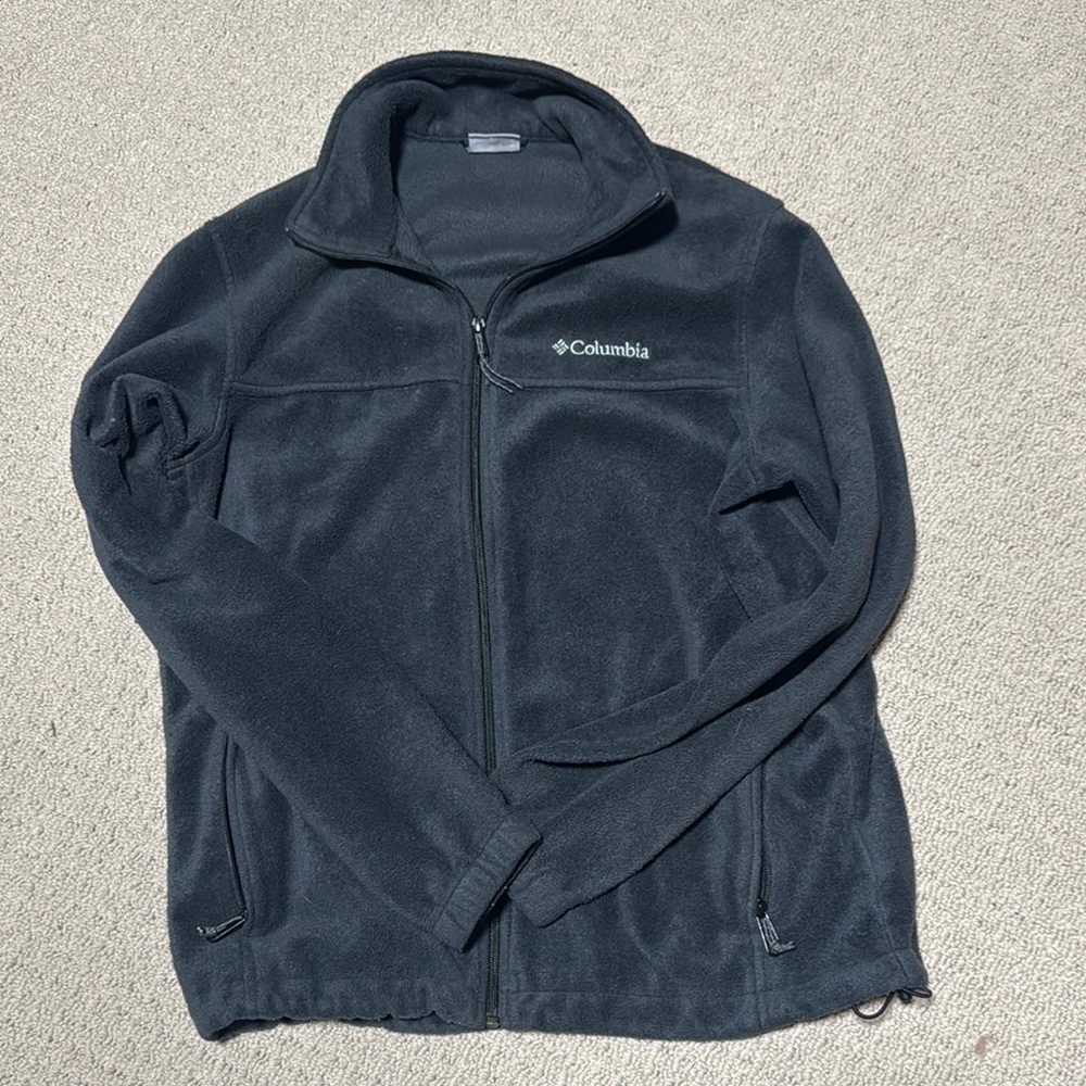 Columbia Dark Gray Fleece Jacket